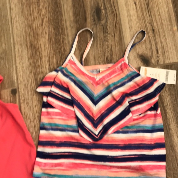 Gymboree Tank Tops and Bermuda Jean Shorts sz4 - Picture 2 of 15